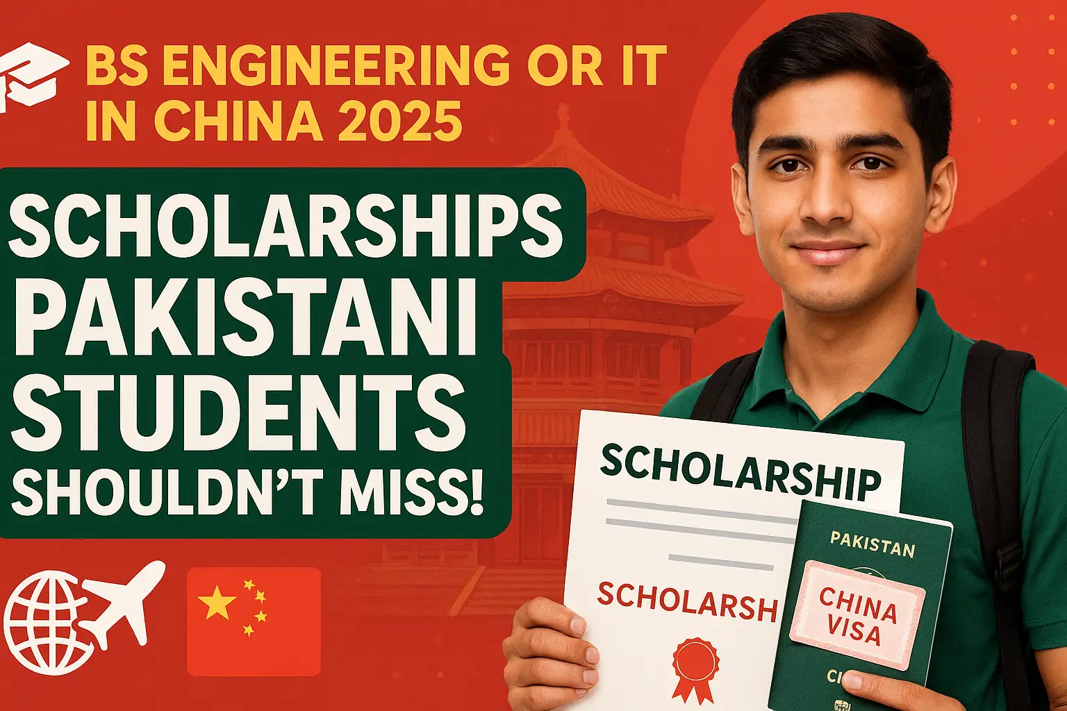 BS Engineering or IT in China 2025 Scholarships for Pakistani Students Shouldn’t Miss