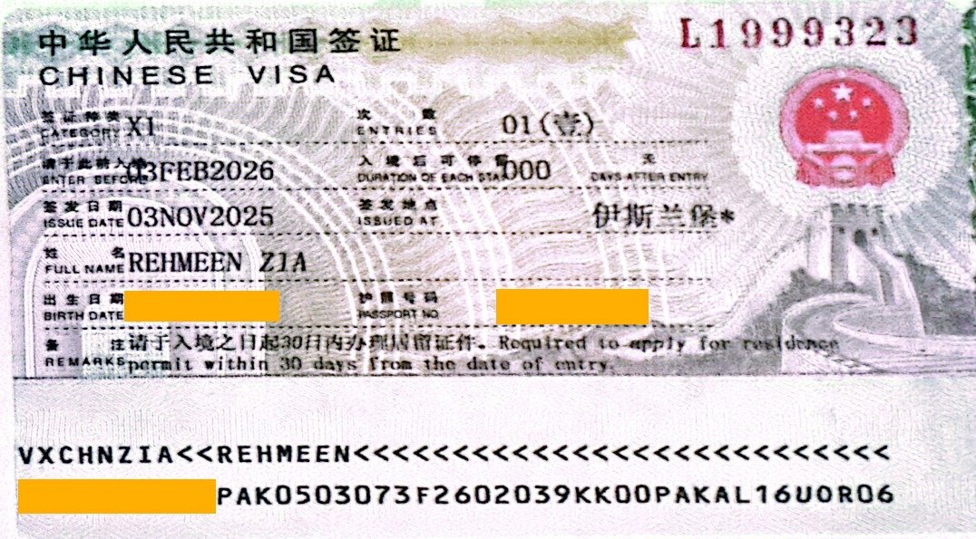 Visa Success Letter