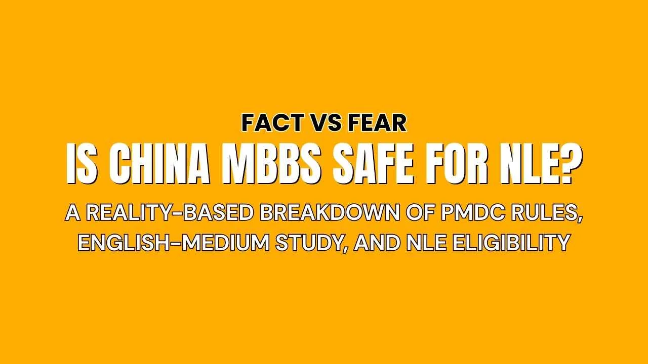 Is China MBBS Safe for NLE china
