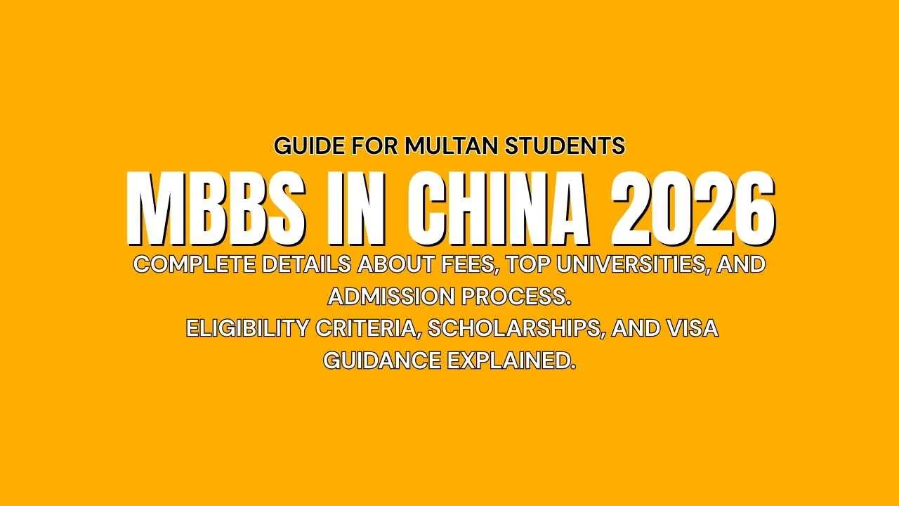 MBBS IN CHINA